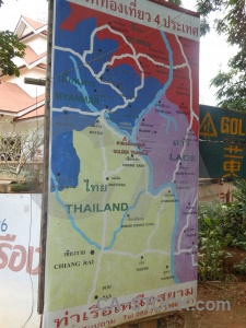 Sign asia map thailand southeast.