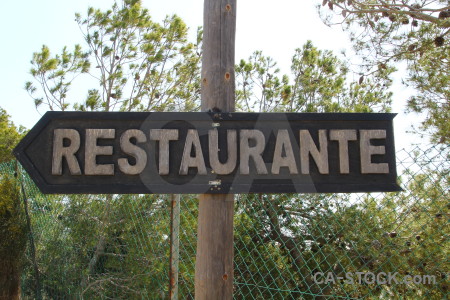 Sign europe spain javea green.