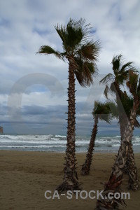 Sky arenal javea beach spain.