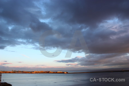 Sky blue cloud.