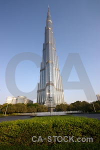 Sky burj khalifa tree middle east asia.