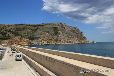 Sky car boat javea cloud.