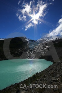 Sky cloud argentina el chalten huemul glacier.