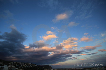 Sky cloud blue.