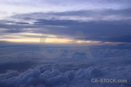 Sky cloud blue above.