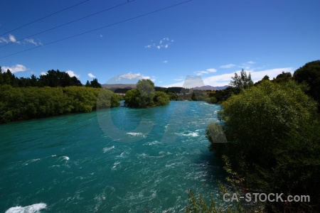 Sky clutha river cloud landscape south island.