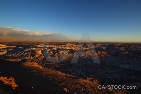 Sky cordillera de la sal valley of the moon south america chile.