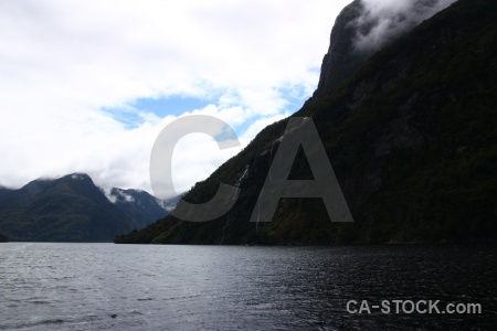 Sky fiord doubtful sound cloud fiordland.