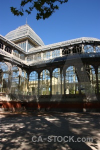 Sky glass window europe parque del retiro.