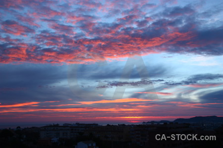 Sky javea cloud sunset europe.