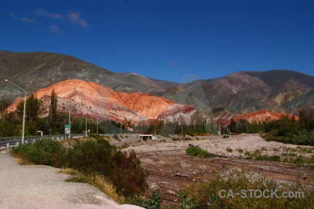 Sky landscape argentina rock south america.