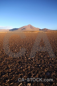 Sky landscape huayllajara bolivia andes.