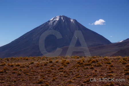 Sky mountain cloud south america licancabur.