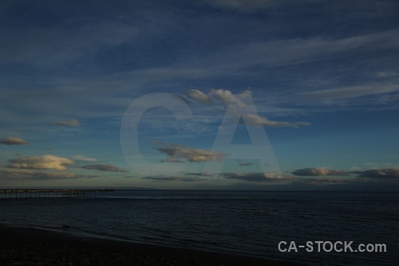 Sky patagonia cloud water punta arenas.