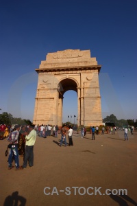 Sky person archway india gate new delhi.