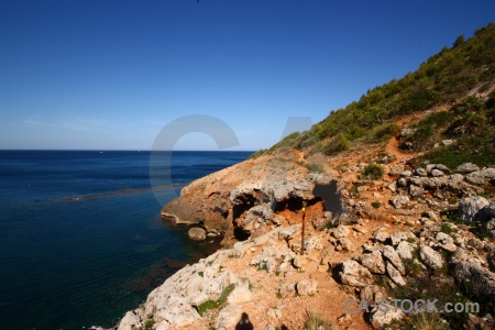 Sky plant javea europe water.