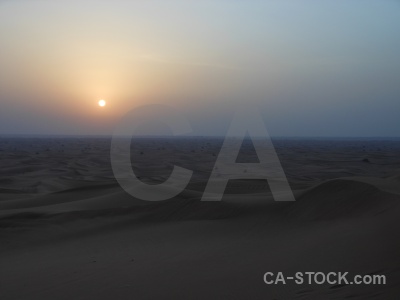 Sky sand dune sunset western asia.