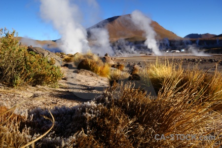 Sky sand landscape south america el tatio.