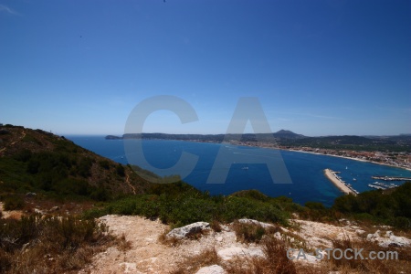 Sky sea javea europe tree.