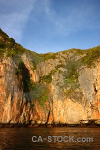 Sky southeast asia sea limestone tropical.