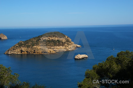 Sky spain mirador challenge sea blue.