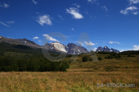 Sky torres del paine trek patagonia chile.