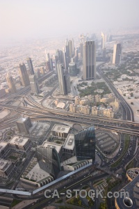 Skyscraper aerial city building dubai.