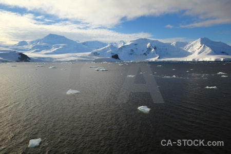 Snow antarctic peninsula antarctica cruise adelaide island sea.