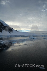 Snow day 6 sea reflection ice.