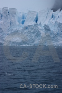 Snow paradise harbour antarctica ice glacier.