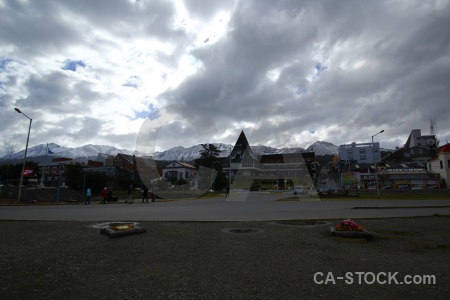 Snow patagonia south america sky tierra del fuego.