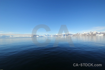 Snow south pole adelaide island mountain antarctica.