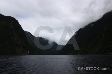 Sound fiord new zealand fiordland cloud.