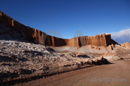 South america chile sky landscape valley of the moon.