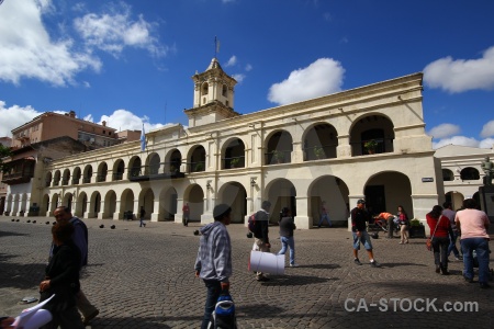 South america cobble salta cloud archway.