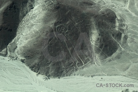 South america flying aerial geoglyph peru.