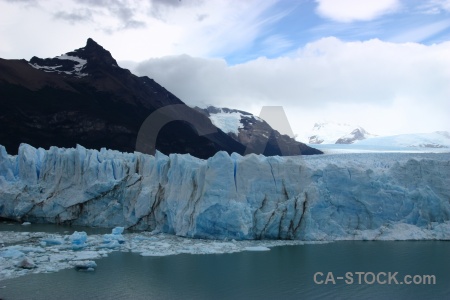 South america glacier cloud water lake argentino.