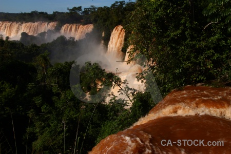 South america iguacu falls water iguazu sky.