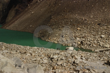 South america lake circuit trek water torres del paine.