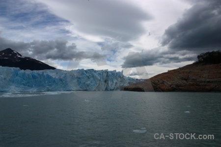 South america mountain lago argentino lake argentina.