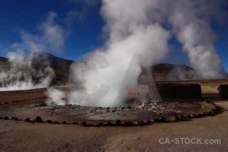 South america pool atacama desert rock chile.