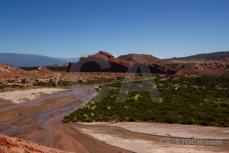 South america quebrada de cafayate las conchas river water salta tour 2.