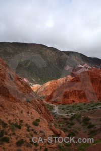 South america rock salta tour purmamarca argentina.