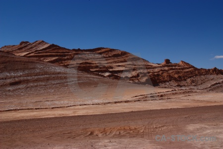 South america rock valle de la luna san pedro atacama cordillera sal.