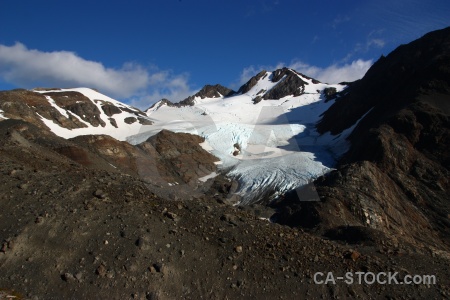 South america snowcap day 3 patagonia trek.