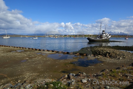 South america stone cloud vehicle ushuaia.