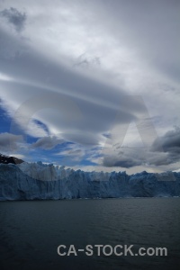 South america terminus lago argentino cloud argentina.