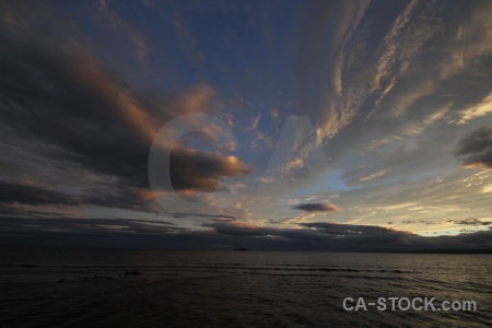 South america water sea cloud chile.