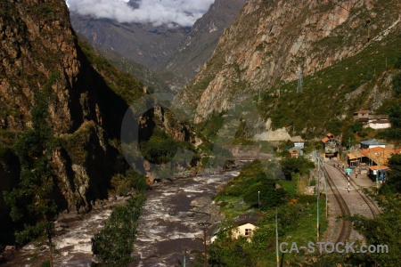 South america willkanuta river altitude urubamba grass.