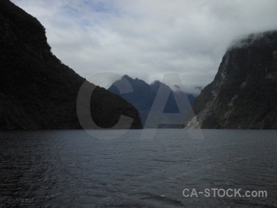 South island sky fiordland mountain doubtful sound.